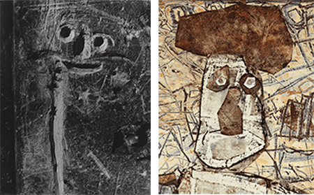 Jean Dubuffet、LE SOUPER RICHE、画集画、新品額装付 Jean Dubuffet
